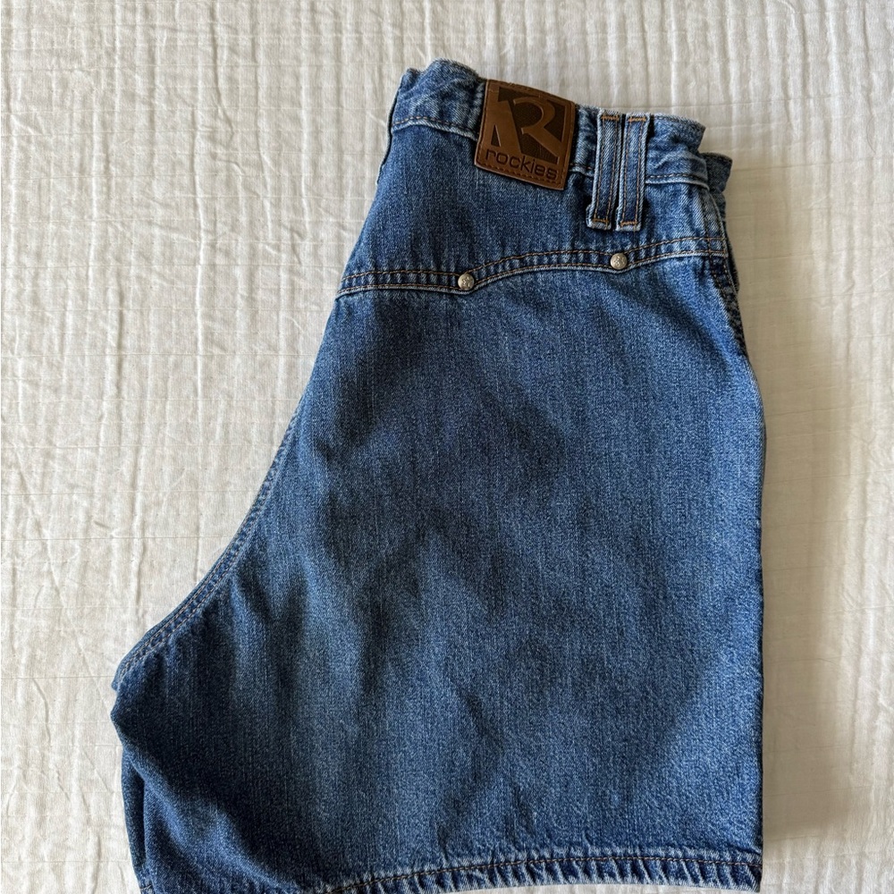 Rockies Classic BAREBACK Blue Jean Shorts